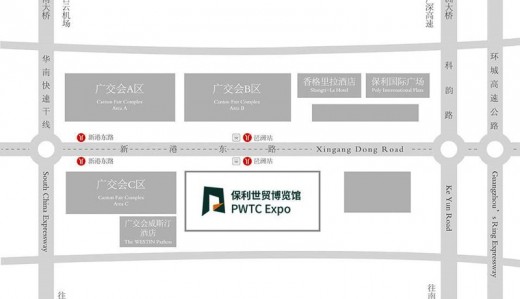 廣州保利世貿博覽館交通路線，如何到達廣州琶洲保利世貿博覽館